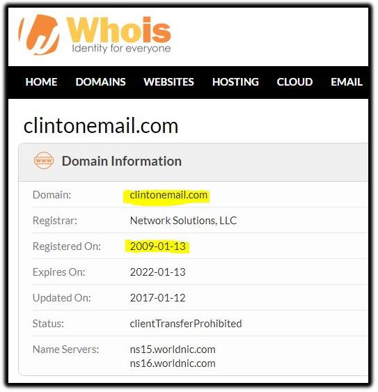 who is clinton email